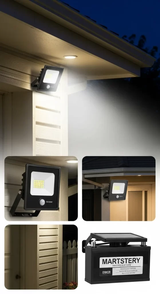 The Motion-Sensing Security Light The Motion-Sensing Security Light