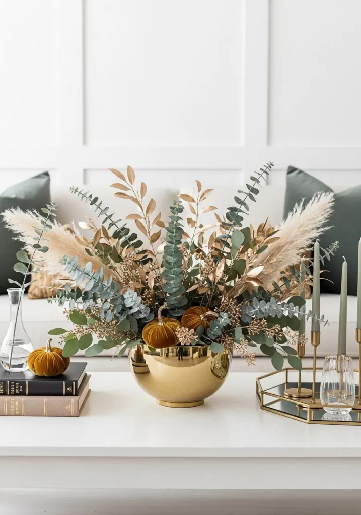 The Golden Autumn Centerpiece The Golden Autumn Centerpiece