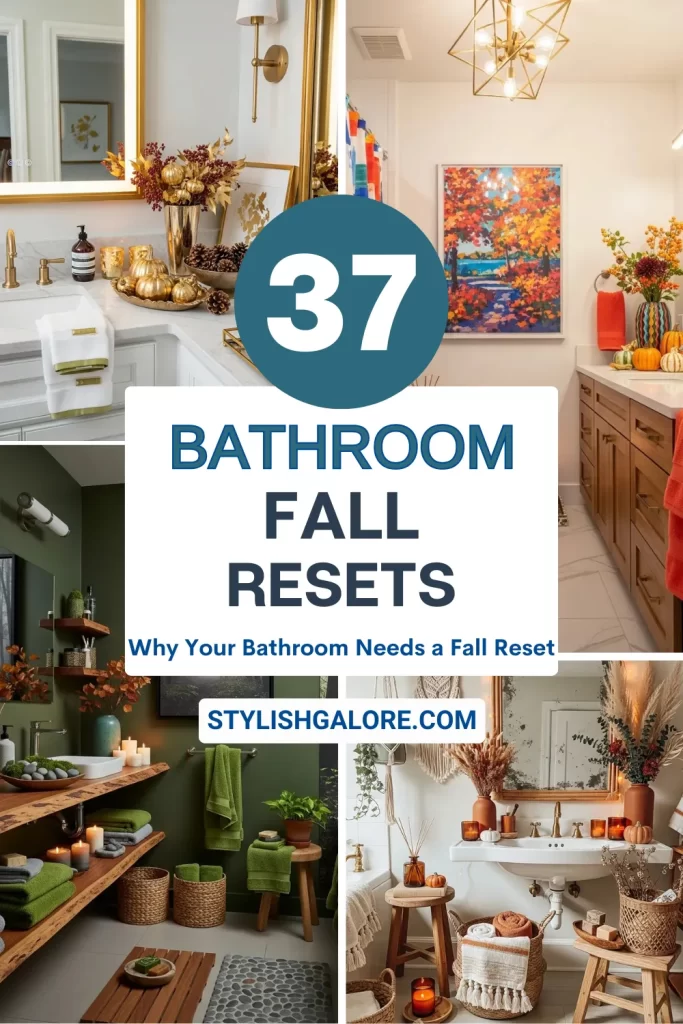 Fall Bathroom Decor Fall Bathroom Decor