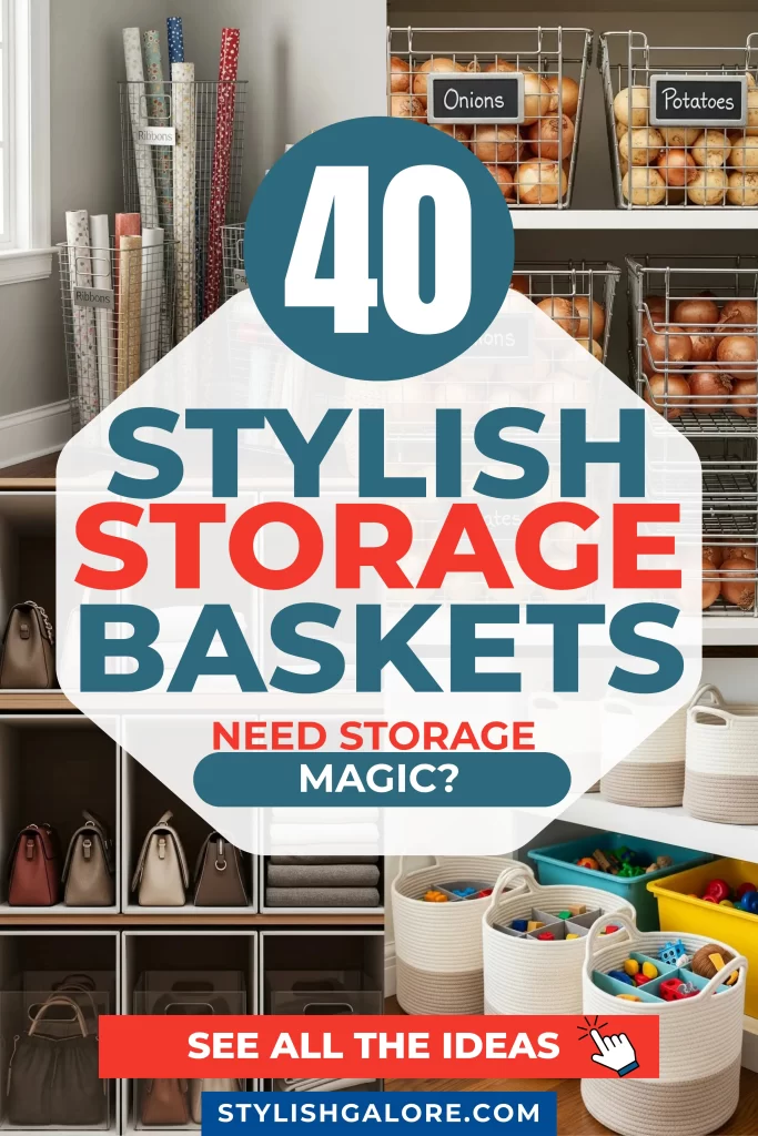 Stylish Storage Baskets Stylish Storage Baskets